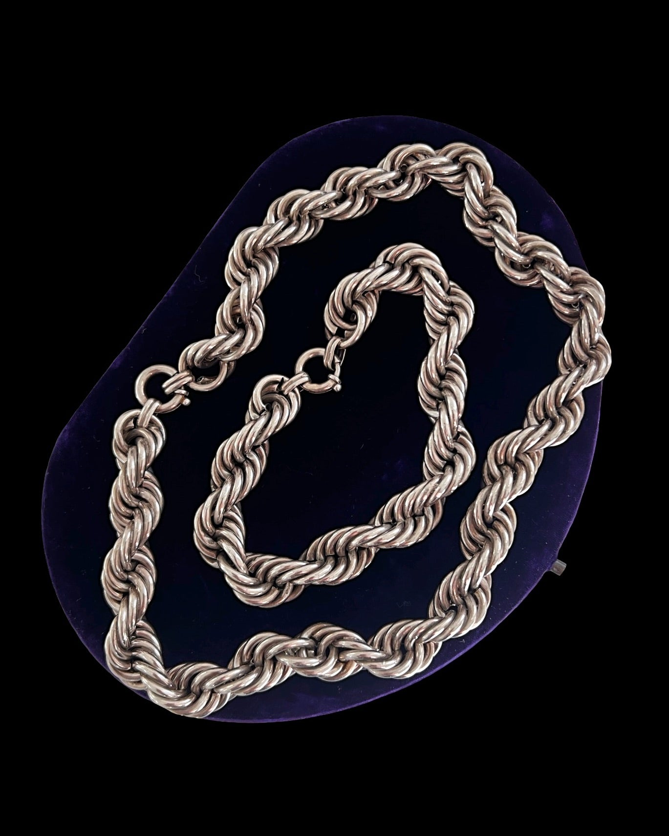 アクセサリー vintage silver925 twist chain bracelet TWIST CHAIN BRACELET - SILVER