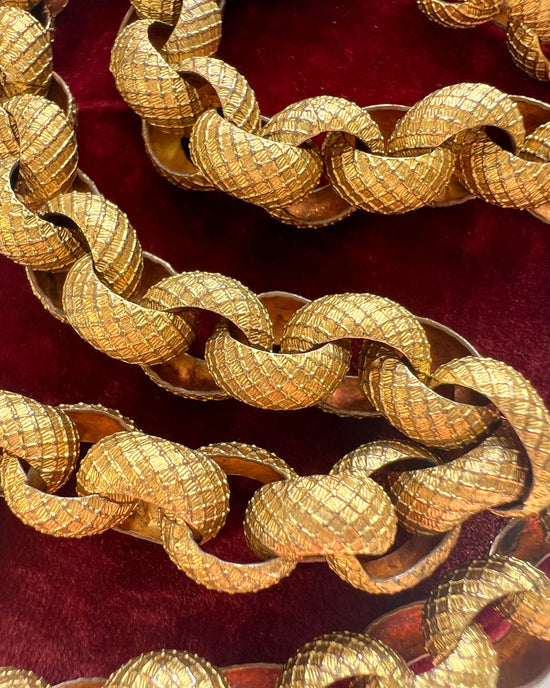 EARLY 19TH CENTURY PINCHBECK BELCHER CHAIN