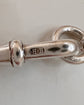 ANTIQUE CHUNKY SILVER CURB CHAIN