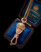 VICTORIAN 9CT GOLD ACORN DOG CLIP