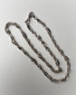 ANTIQUE SILVER TWIST LINK CHAIN