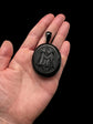 VICTORIAN HUGE WHITBY JET LOCKET