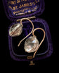GEORGIAN PASTE SINGLE STONE EARRINGS
