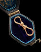 ANTIQUE 14CT GOLD DOUBLE DOG CLIP
