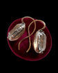 GEORGIAN CLEAR PASTE EARRINGS