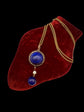 VICTORIAN LAPIS LAZULI & DIAMOND PENDANT