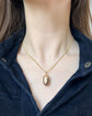 VICTORIAN 9CT GOLD ACORN POMANDER PENDANT