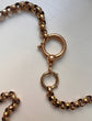 LARGE SCALE 15CT GOLD VICTORIAN BOLT RING