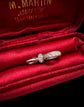 ANTIQUE DIAMOND & PLATINUM TWIST DOG CLIP
