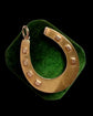 VICTORIAN 9CT GOLD HORSESHOE PENDANT