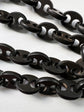 VICTORIAN VULCANITE MARINER LINK CHAIN