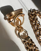 EARLY 19TH CENTURY TRIPLE SNAKE FOB PENDANT