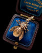 ANTIQUE GEMSET BUG PENDANT