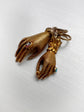 GEORGIAN 15CT GOLD HAND PENDANT
