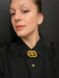 VICTORIAN 15CT GOLD CHUNKY KNOT BROOCH