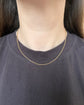 ANTIQUE 15CT GOLD FINE CABLE LINK CHAIN