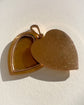 LARGE ANTIQUE 15CT GOLD HEART LOCKET