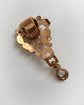 19TH CENTURY SWISS ENAMEL BAIL WITH TWIST DOGCLIP
