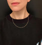 VICTORIAN 18CT GOLD & PLATINUM CHAIN