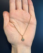 VICTORIAN DIAMOND SOLITAIRE PENDANT