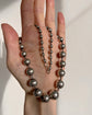VICTORIAN CHUNKY SILVER BEAD CHAIN