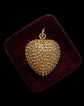 GEORGIAN HIGH CARAT GOLD HEART LOCKET