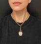 VICTORIAN 15CT GOLD ‘GREYHOUND’ SPINNER PENDANT