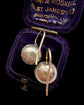 GEORGIAN PASTE SINGLE STONE EARRINGS