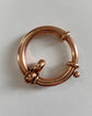 VICTORIAN LARGE 15CT BOLT RING