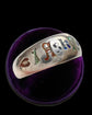 ANTIQUE SILVER & ENAMEL ‘I ASK NO MORE’ RING