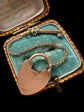 VICTORIAN 9CT GOLD HEART PADLOCK WITH WORKING KEY