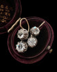 GEORGIAN DOUBLE PASTE DROP EARRINGS