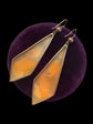 VICTORIAN ‘LOVE BIRD’ SHELL CAMEO EARRINGS