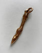 MINI VICTORIAN 9CT GOLD DEERS LEG PENDANT