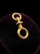 19TH CENTURY SWIVEL DOG CLIP IN 18CT GOLD