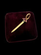 VICTORIAN RUBY & DIAMOND HORSESHOE NAIL PENDANT