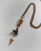 VICTORIAN DIAMOND & SAPPHIRE FLY ON ARROW PENDANT