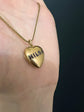 VICTORIAN ‘HILDA’ 15CT GOLD HEART LOCKET