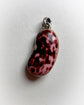 ANTIQUE ENAMEL LUCKY BEAN PENDANT