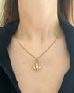 ANTIQUE 15CT GOLD DOVE BIRD PENDANT