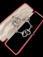 SILVER HORSE SNAFFLE BIT BRACELET