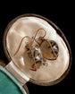 VICTORIAN HIGH CARAT GOLD POOL OF LIGHT EARRINGS