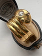 VICTORIAN 18CT & DIAMOND SNAKE RING