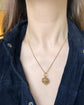VICTORIAN 10CT GOLD ETRUSCAN REVIVAL SPHERE PENDANT