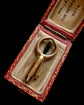 VICTORIAN 9CT GOLD BRAMAH KEY PENDANT