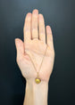 19TH CENTURY FRENCH 18CT GOLD & RUBY SPHERE PENDANT