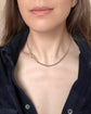 ANTIQUE 18CT GOLD & PLATINUM BI-COLOUR CURB CHAIN