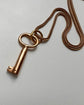 ANTIQUE GOLD KEY PENDANT