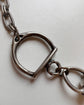 ANTIQUE SILVER EQUESTRIAN NECKLACE