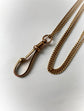 VICTORIAN 15CT GOLD LATGE SNAKE DOG CLIP